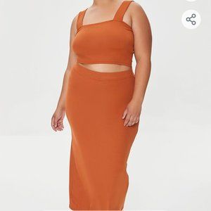 Forever 21 Top & Skirt Set